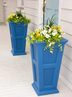 Fairfield Self-Watering Tall Patio Planters, 28”