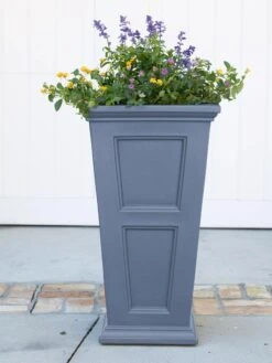Fairfield Self-Watering Tall Patio Planters, 28” -Outdoor Garden Supply Store 39 342 1953 tif