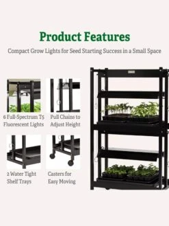 Compact 2-Tier SunLite® Garden -Outdoor Garden Supply Store 39 414 4