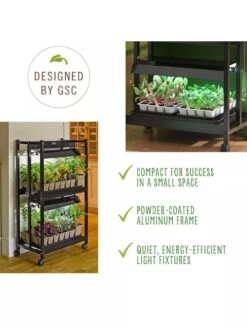 Compact 2-Tier SunLite® Garden -Outdoor Garden Supply Store 39 414 7