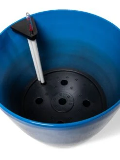 Viva Round Self-Watering Rolling Planter, 20" Diameter, Set Of 2 -Outdoor Garden Supply Store 3 4 crop 8612933 3906