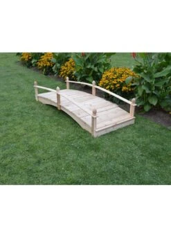 Acorn Garden Bridge Unfinished 3' X 6' -Outdoor Garden Supply Store 3 4 crop 8613404 02V 1