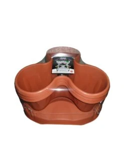 Trifoglio 3-Tier Planter On Wheels -Outdoor Garden Supply Store 3 4 crop 8613625 06V