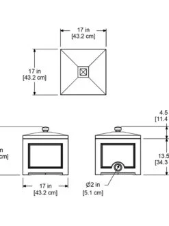 Fairfield Garden Hose Storage Bin -Outdoor Garden Supply Store 8587080 03V tif