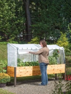 Elevated Planter Box, Frame And 2 Covers Kit, 2' X 8' -Outdoor Garden Supply Store 8587631 304 tif 1