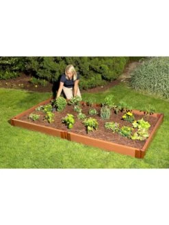 Classic Sienna Composite Raised Bed, 5-1/2" High With 2" Boards 9 Classic Sienna Composite Raised Bed, 5-1/2" High With 2" Boards -Outdoor Garden Supply Store 8588260 01v