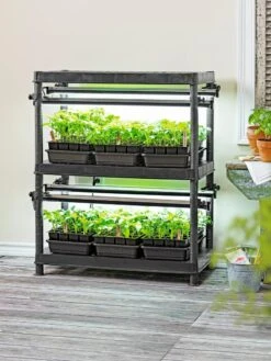 Stack-n-Grow Lights - Base Unit -Outdoor Garden Supply Store 8590139 001E Stack N Grow 2 Tier Light System tif 1