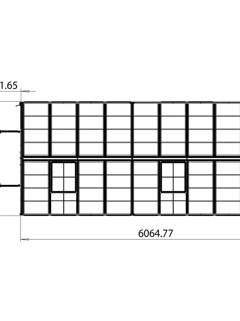 Canopia® By Palram Harmony™ Snap & Grow Greenhouse, 8' 18 Canopia® By Palram Harmony™ Snap & Grow Greenhouse, 8' - Image 18