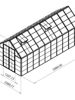 Canopia® By Palram Harmony™ Snap & Grow Greenhouse, 8' 36 Canopia® By Palram Harmony™ Snap & Grow Greenhouse, 8' -Outdoor Garden Supply Store 8591043 11V tif