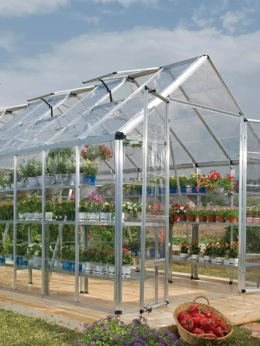 Canopia® By Palram Harmony™ Snap & Grow Greenhouse, 8' 15 Canopia® By Palram Harmony™ Snap & Grow Greenhouse, 8' - Image 15