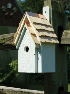 Heartwood Bluebird Manor Bird House -Outdoor Garden Supply Store 8591068wh 02v heartwood bluebird manor bird house white