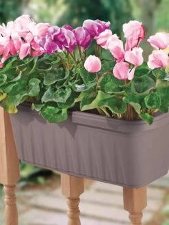 Adjustable Self-Watering Railing Planter, 24" -Outdoor Garden Supply Store 8592173 02V tif
