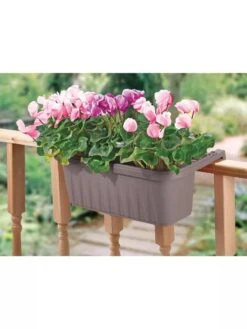 Adjustable Self-Watering Railing Planter, 24" -Outdoor Garden Supply Store 8592173 02V 3 4