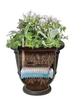 Kylemore Self-Watering Urn Planter -Outdoor Garden Supply Store 8592688 SWKylemore art tif