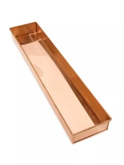 Rectangular Copper Plant Tray, 24" X 5" -Outdoor Garden Supply Store 8593533 1187 tif