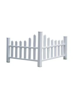 Country Corner Vinyl Picket Fence -Outdoor Garden Supply Store 8593637 02v