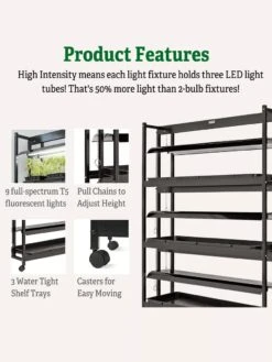 High Intensity 3-Tier SunLite® Garden -Outdoor Garden Supply Store 8593944 4