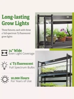 High Intensity 3-Tier SunLite® Garden -Outdoor Garden Supply Store 8593944 6