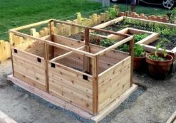 OLT Raised Cedar Garden Bed, 3' X 6' 11 OLT Raised Cedar Garden Bed, 3' X 6' -Outdoor Garden Supply Store 8594002 05V tif