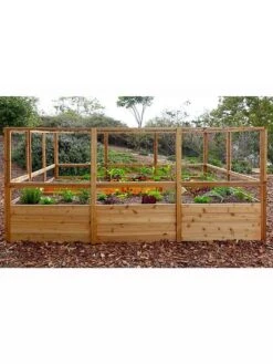Garden In A Box With Deer Fence, 8' X 12' 12 Garden In A Box With Deer Fence, 8' X 12' -Outdoor Garden Supply Store 8594021 06V 3 4