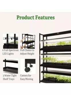 LED SunLite® 3-Tier Garden -Outdoor Garden Supply Store 8595554 4