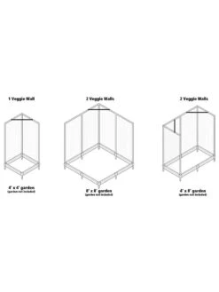 Stack & Extend Veggie Wall -Outdoor Garden Supply Store 8595683 03V 3 4