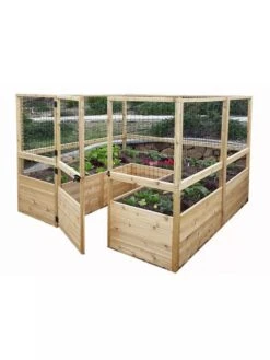 Garden In A Box With Deer Fence, 8' X 12' 13 Garden In A Box With Deer Fence, 8' X 12' -Outdoor Garden Supply Store 8595875 07V 3 4