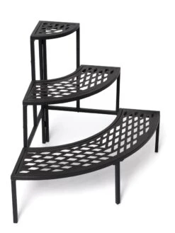 Quarter-Round Lattice Plant Stand -Outdoor Garden Supply Store 8596372 6579 tif