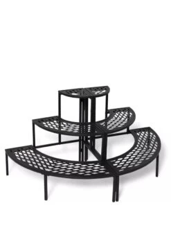 Quarter-Round Lattice Plant Stand -Outdoor Garden Supply Store 8596372 6589 tif