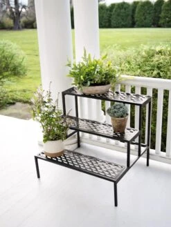 Rectangular Lattice Plant Stand -Outdoor Garden Supply Store 8596373 6784 tif