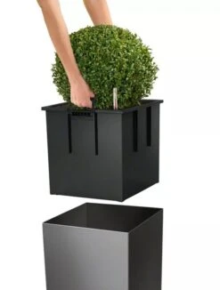 Lechuza® Cube Premium Planters -Outdoor Garden Supply Store 8597506 04V tif