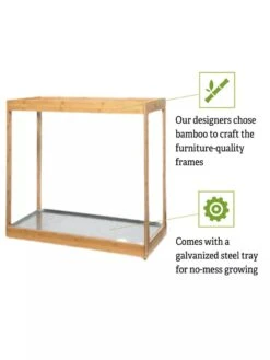 Medium Bamboo LED Grow Light Garden 22 Medium Bamboo LED Grow Light Garden -Outdoor Garden Supply Store 8597883 5