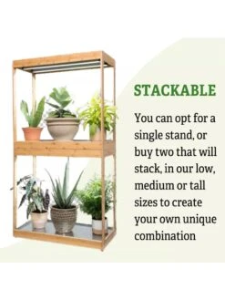 Medium Bamboo LED Grow Light Garden 20 Medium Bamboo LED Grow Light Garden -Outdoor Garden Supply Store 8597883 6