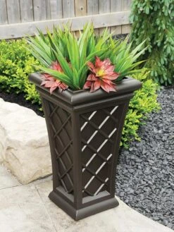 Carolina Self-Watering Tall Planter, 28" 8 Carolina Self-Watering Tall Planter, 28" -Outdoor Garden Supply Store 8598645 03V tif