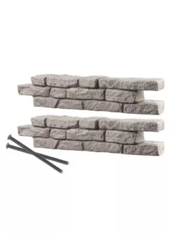 Rock Lock Interlocking Garden System, Straight Sets 12 Rock Lock Interlocking Garden System, Straight Sets -Outdoor Garden Supply Store 8598735 01V