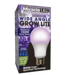Miracle LED Corded 4-Socket Grow Light Kit With Bulbs, Full Spectrum And Red -Outdoor Garden Supply Store 8599032 05V tif