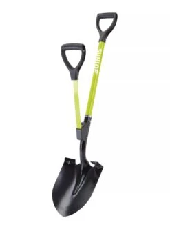 Sun Joe® Shovelution Steel Blade Shovel With Spring Assist Handle -Outdoor Garden Supply Store 8599166 03V tif