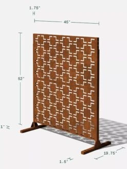 Veradek 2-Panel Privacy Screen Set, Quadra -Outdoor Garden Supply Store 8599207 12V tif