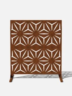 Veradek 2-Panel Privacy Screen Set, Star -Outdoor Garden Supply Store 8599214 14v