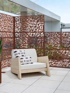 Veradek 2-Panel Privacy Screen Set, Web -Outdoor Garden Supply Store 8599215 05V tif