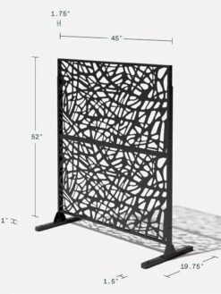 Veradek 2-Panel Privacy Screen Set, Web -Outdoor Garden Supply Store 8599215 10V tif