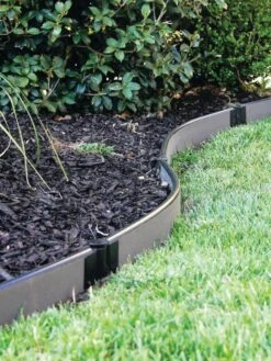 Curved Composite Landscape Edging Kit With 1" Boards -Outdoor Garden Supply Store 8599404 11V tif