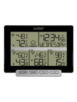 La Crosse 308-1412-3TX-INT Wireless Weather Station With 3 Sensors 6 La Crosse 308-1412-3TX-INT Wireless Weather Station With 3 Sensors -Outdoor Garden Supply Store 8599459 01v