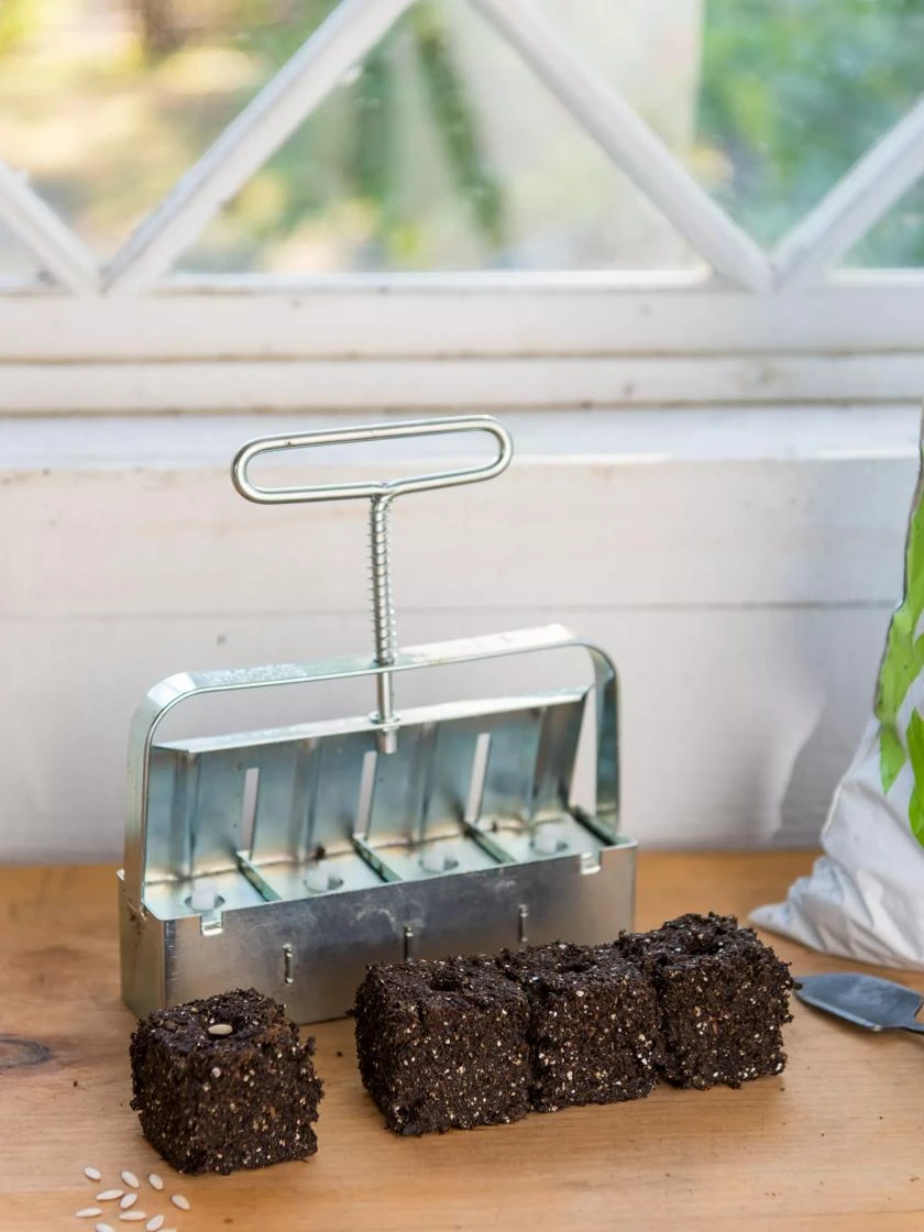 Soil Blocker, 4 Cell 1 Soil Blocker, 4 Cell