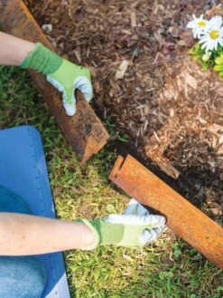 Corten Steel Edging 5" H, Set Of 3 -Outdoor Garden Supply Store 8599845 0253 tif