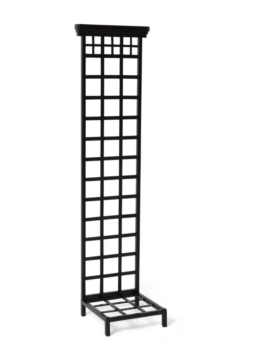 Mission-Style Planter Stand With Trellis 2 Mission-Style Planter Stand With Trellis - Image 2