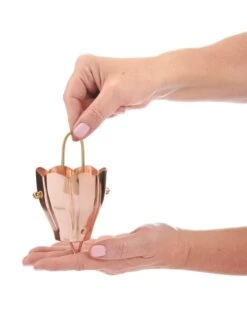 Crocus Pure Copper Rain Chain, 8.5' 5 Crocus Pure Copper Rain Chain, 8.5' -Outdoor Garden Supply Store 8600207 01v