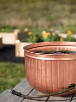 Classic Copper Hose Pot -Outdoor Garden Supply Store 8600238 0630 tif
