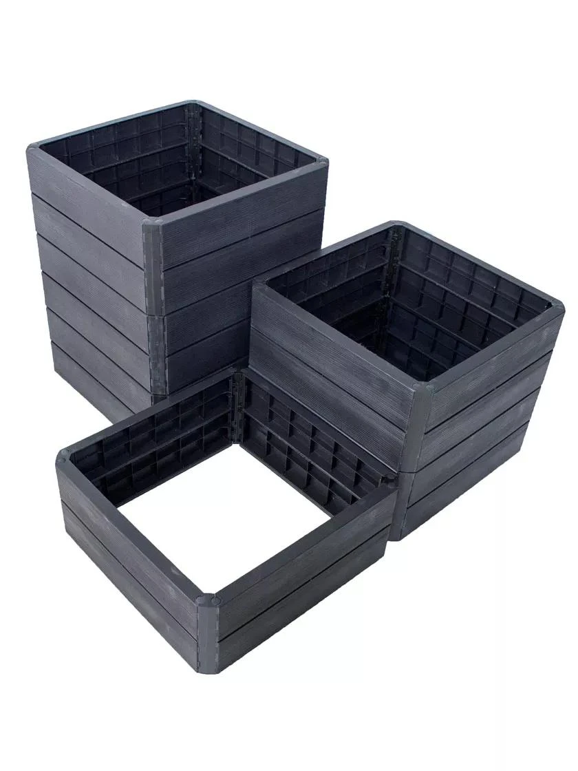 Ergo Quadro Stacking Raised Beds 1 Ergo Quadro Stacking Raised Beds