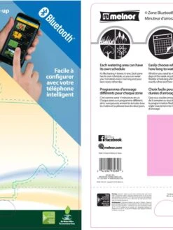 Bluetooth Water Timer, 4-Zone -Outdoor Garden Supply Store 8608802 02V tif